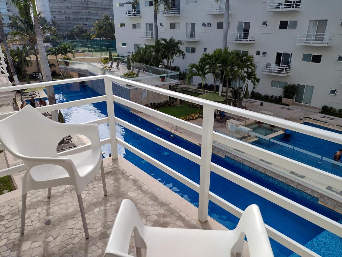 Апартаменты Departamento En Acapulco Diamante Экстерьер фото