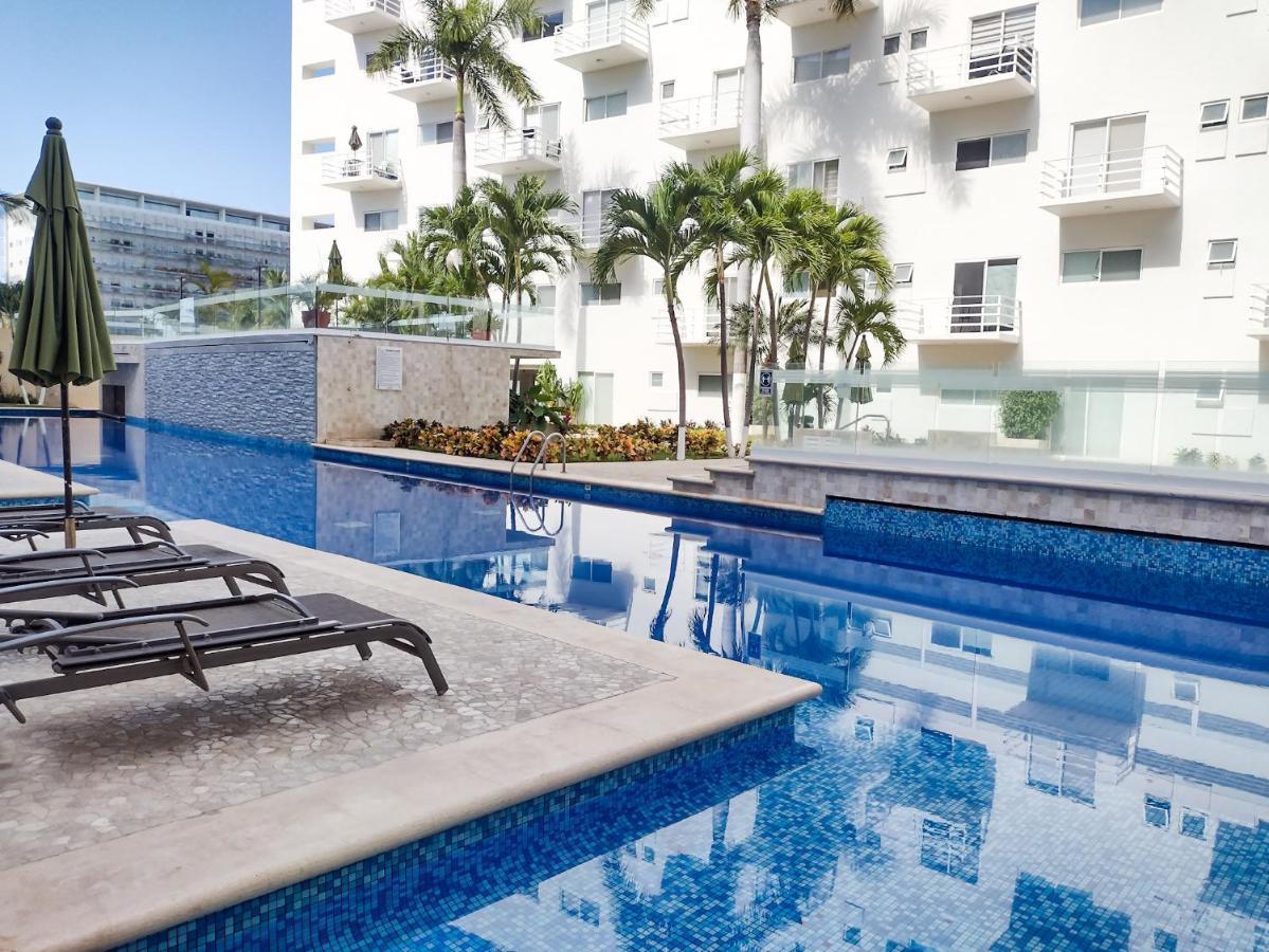 Апартаменты Departamento En Acapulco Diamante Экстерьер фото
