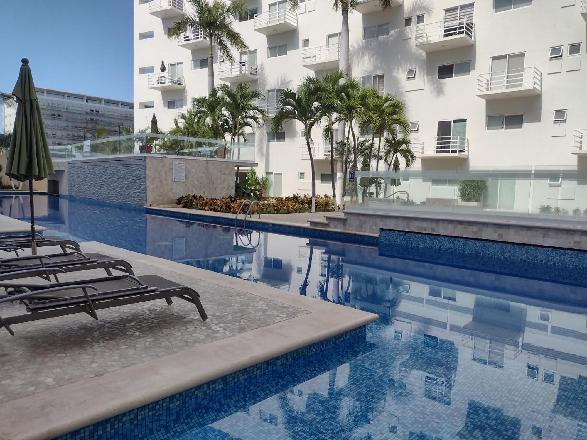 Апартаменты Departamento En Acapulco Diamante Экстерьер фото
